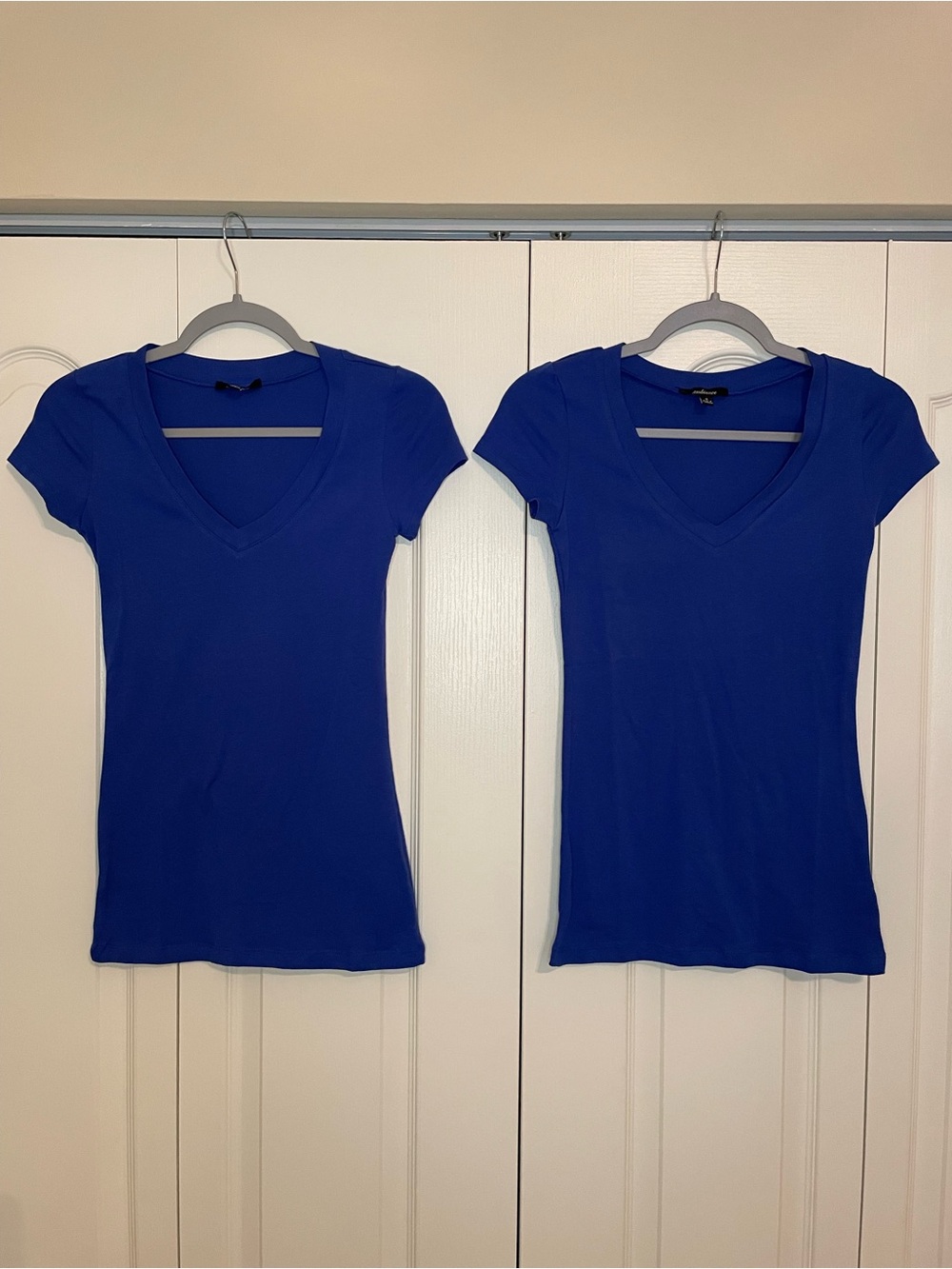 Set of 2 fitted v-neck tees NWOT